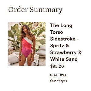 Summersalt Sidestroke bathing suit